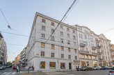 Pronájem bytu 1+kk, 56 m2, 6.NP. Milady Horákové, Praha 7